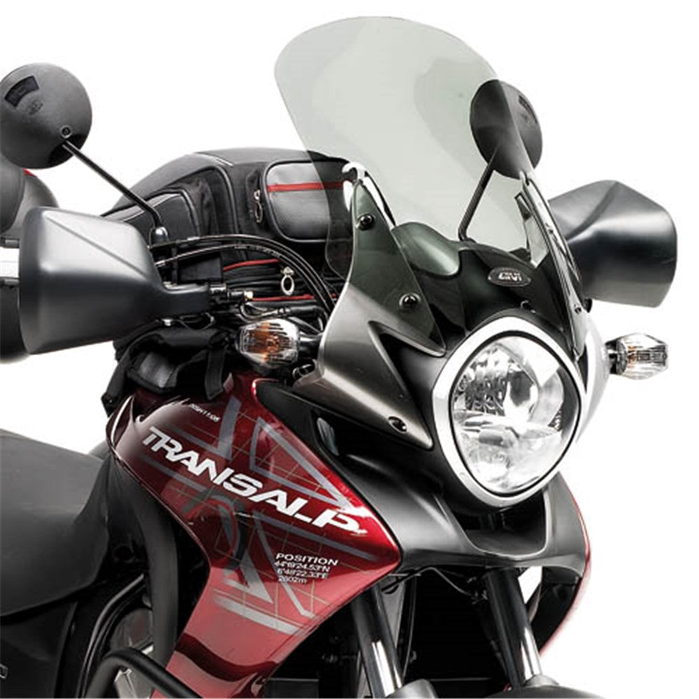 Givi D313S Smoked Windshield 44.5 x 37cm for Honda XL700V Transalp 08-13