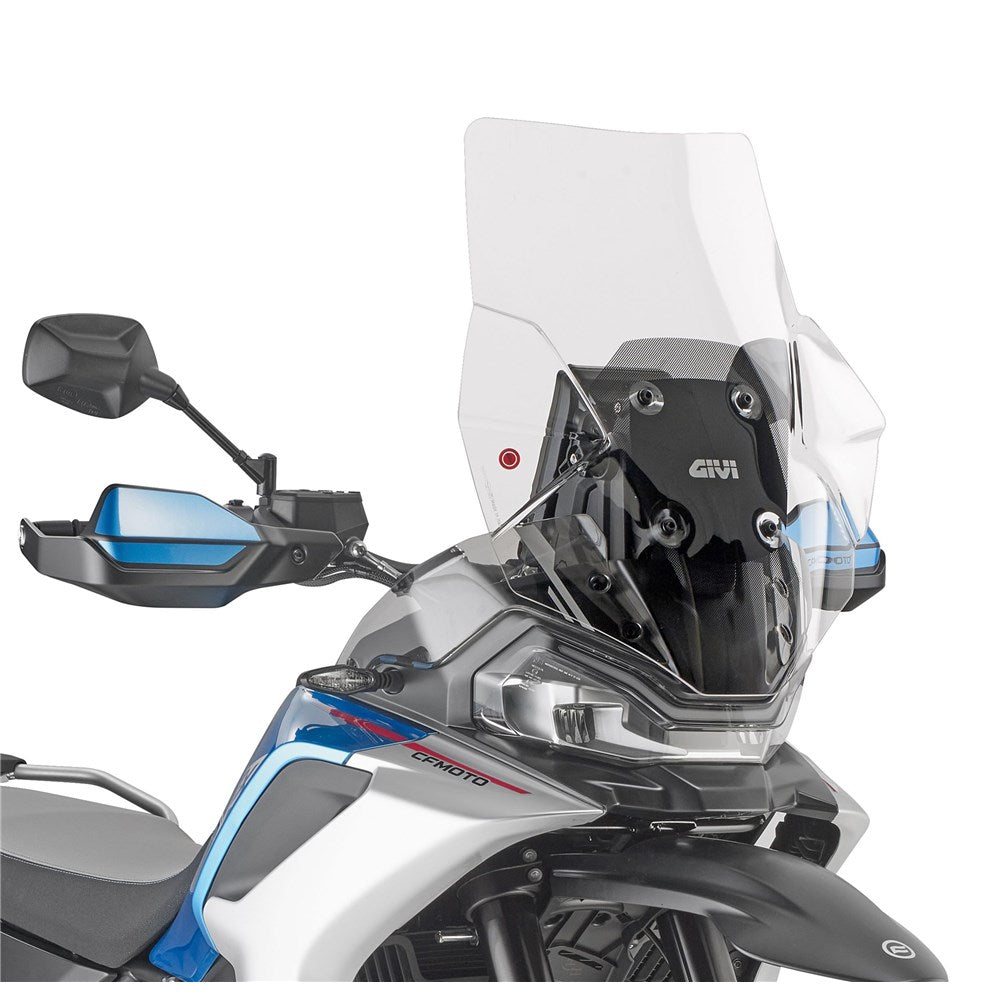 Givi D9227ST Clear Windshield 55.5 x 48cm for CF Moto 800 MT-X 25-Up