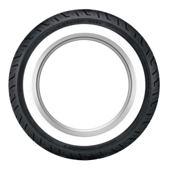 Dunlop D401 Medium White Wall Rear Tyre 150/80-16 71H Tubeless