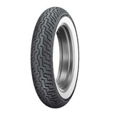 Dunlop D402 Wide White Wall Front Tyre MT90 B-16 74H Tubeless