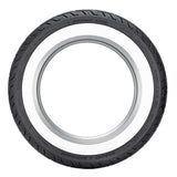 Dunlop D402 Wide White Wall Rear Tyre MT90 B-16 74H Tubeless [INTERNAL]