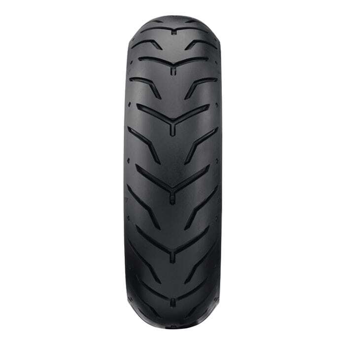 Dunlop D407 Narrow White Wall Rear Tyre 180/65 B-16 81H Tubeless