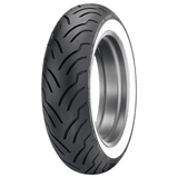 Dunlop American Elite Wide White Wall Rear Tyre 180/65 B-16 MT 81H Tubeless [INTERNAL]
