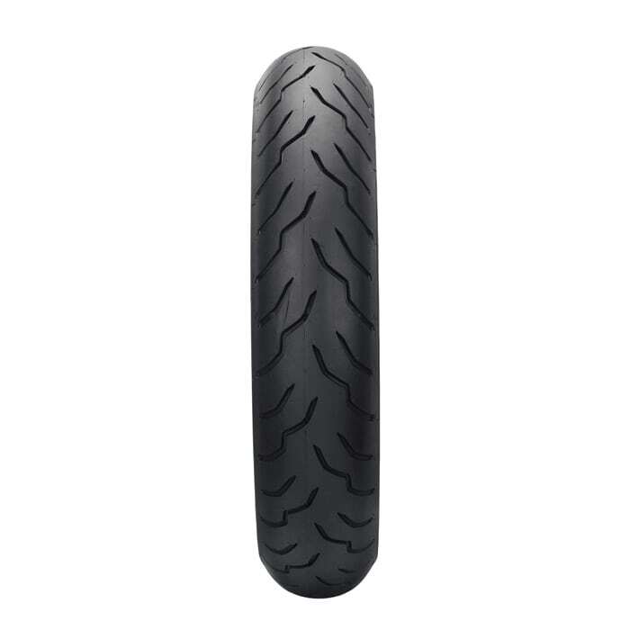 Dunlop American Elite Narrow White Wall Front Tyre 130/80 B-17 65H Tubeless [INTERNAL]