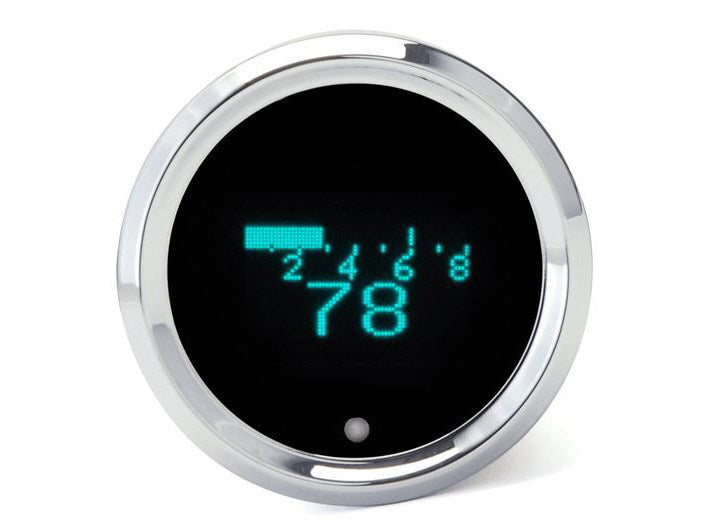 Dakota Digital DAK-HLY-3015 2-1/16" Round Graphic Style KPH Speedometer w/Tachometer & Indicators