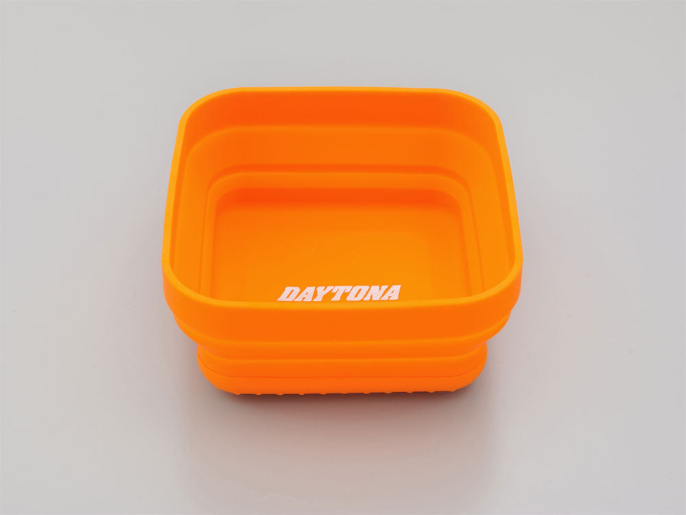 Daytona Parts Co DAY-31022 Collapsible Silicone Tray w/Magnetic Base Square