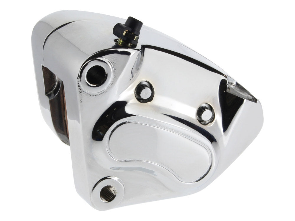 Daytona Parts Co DAY-42815 OEM Style 4 Piston Front Left Brake Caliper Chrome for Big Twin 00-07/Sportster 00-03