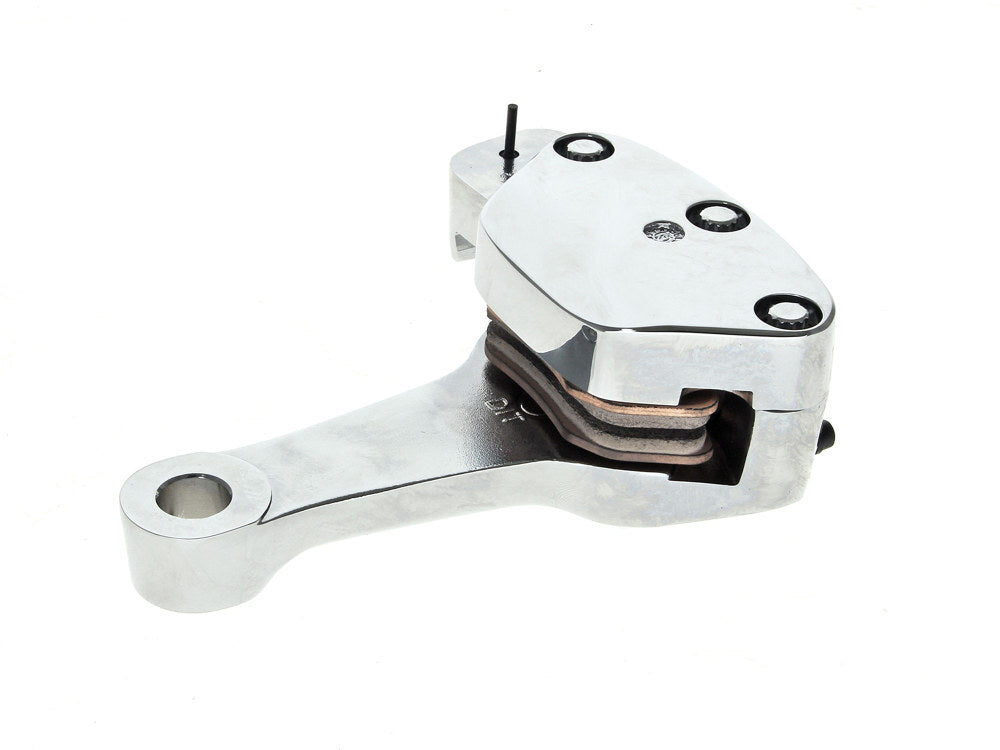 Daytona Parts Co DAY-46468 Right Hand Rear 4 Piston Caliper & Mounting Bracket Chrome for Softail 87-99