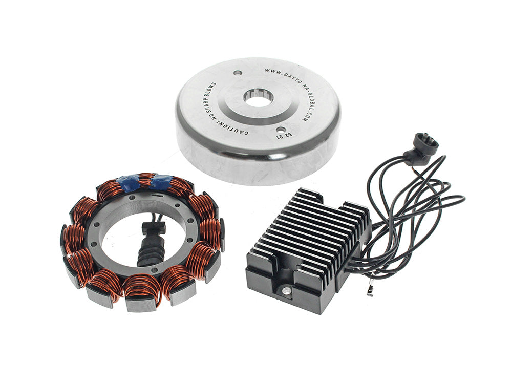 Daytona Parts Co DAY-80646 Alternator Kit for Harley-Davidson Big Twin 89-98 or 32Amp upgrade for Big Twin 70-88