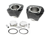 RSS DAY-81675-M5110 128ci Big Bore Kit w/Highlighted Fins Black (Includes CP Carrillo 11.0:1 Compression Piston Kit) for Harley-Davidson Milwaukee-Eight 17-Up w/114ci or 117ci Engine
