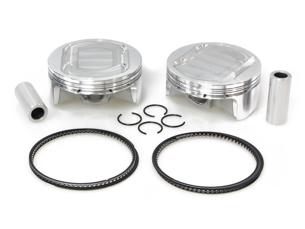 RSS DAY-81675-M5111 128ci Big Bore Kit w/Highlighted Fins Black (Includes CP Carrillo 11.5:1 Compression Piston Kit) for Harley-Davidson Milwaukee-Eight 17-Up w/114ci or 117ci Engine