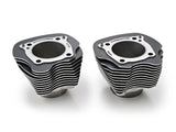 RSS DAY-81675-M5112 128ci Big Bore Kit w/Highlighted Fins Black (Includes CP Carrillo 12.0:1 Compression Piston Kit) for Harley-Davidson Milwaukee-Eight 17-Up w/114ci or 117ci Engine
