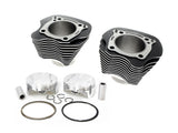 RSS DAY-81675-M5112 128ci Big Bore Kit w/Highlighted Fins Black (Includes CP Carrillo 12.0:1 Compression Piston Kit) for Harley-Davidson Milwaukee-Eight 17-Up w/114ci or 117ci Engine