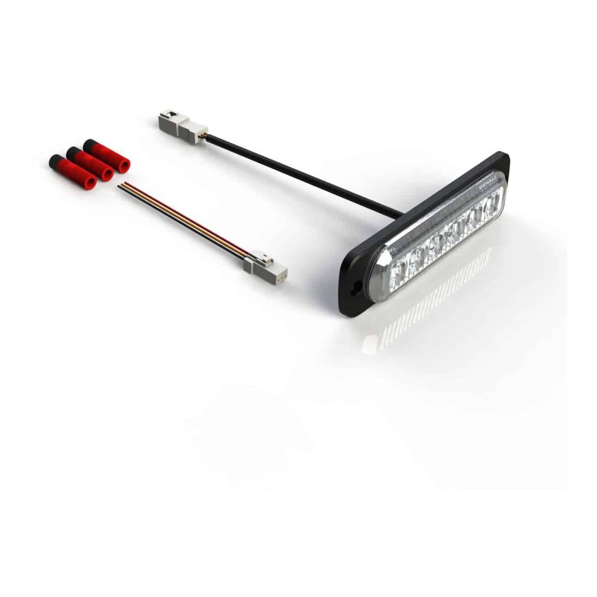 Denali B6 LED Brake Light Module w/6 LEDs Red 12V