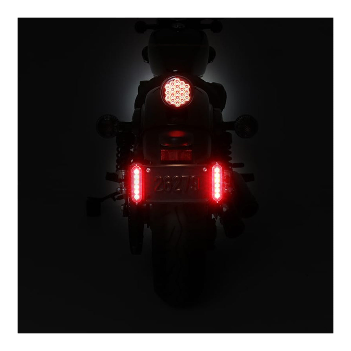 Denali B6 Dual LED Brake Light Kit w/Plate Mount