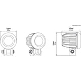 Denali D2 LED Light Pod w/DataDim Technology (Single)