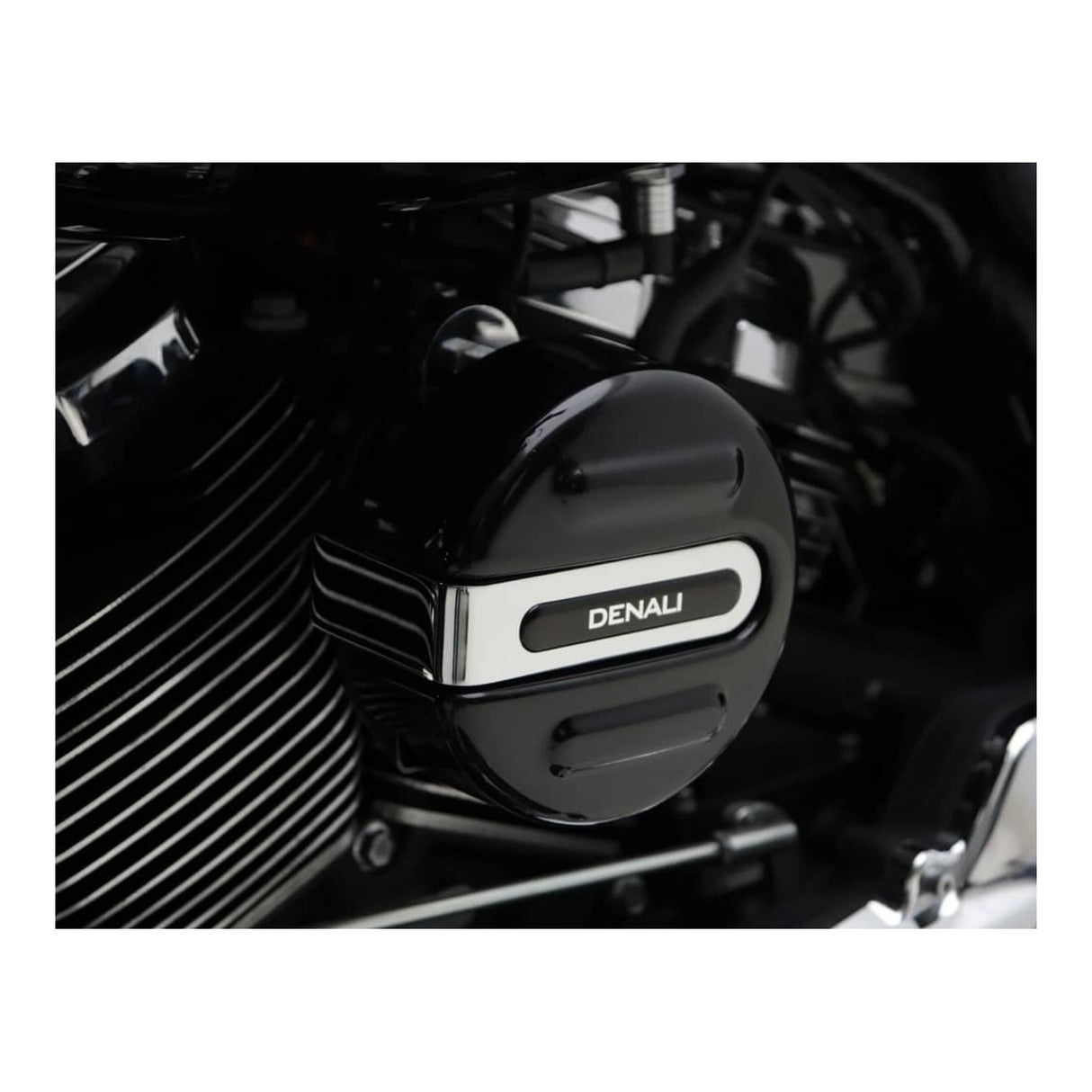 Denali SoundBomb V-Twin Air Horn Cover Gloss Black