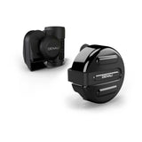 Denali SoundBomb V-Twin Dual-Tone Air Horn w/Cover Black