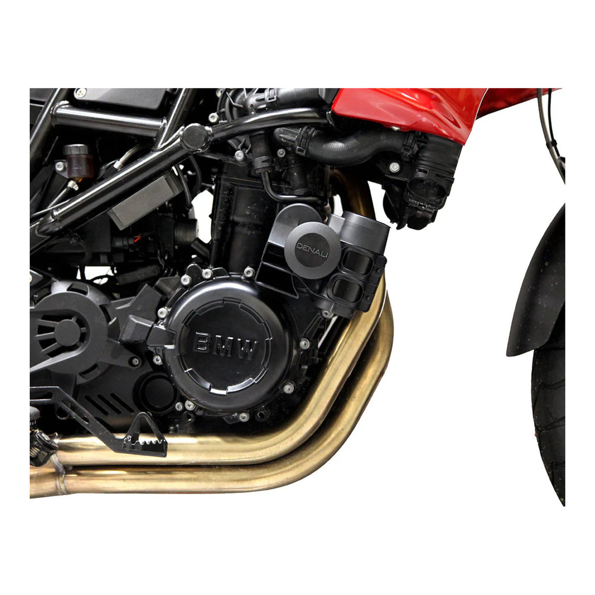 Denali Horn Mount for BMW F800GS 08-18/F700GS 13-18 w/SoundBomb Original Dual-Tone Air Horn