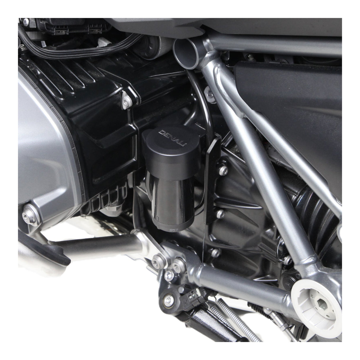 Denali Horn Mount for BMW R1200/R1250 GS 16-24/GS Adventure 14-24 w/SoundBomb Split Dual-Tone Air Horn