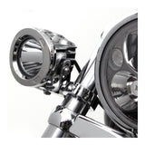 Denali Driving Light Mount for Articulating Bar Clamp 39-49mm Chrome