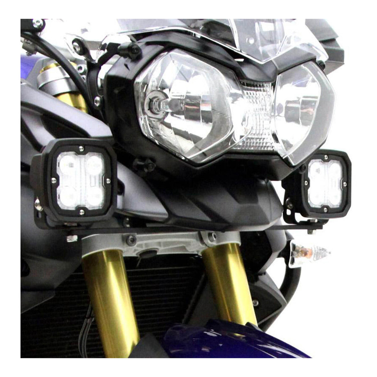 Denali Driving Light Mount for Triumph Tiger 800 XC 10-14/Tiger 800 XCx/XCa/XR/XRx 15-19