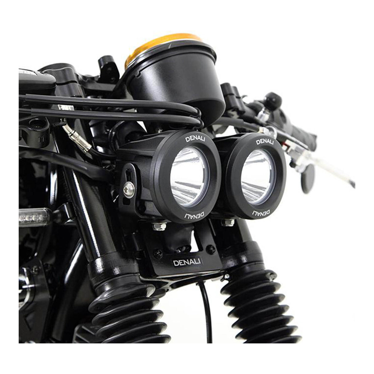 Denali Dual DR1 2.0 Headlight Conversion Kit for Triumph Bonneville