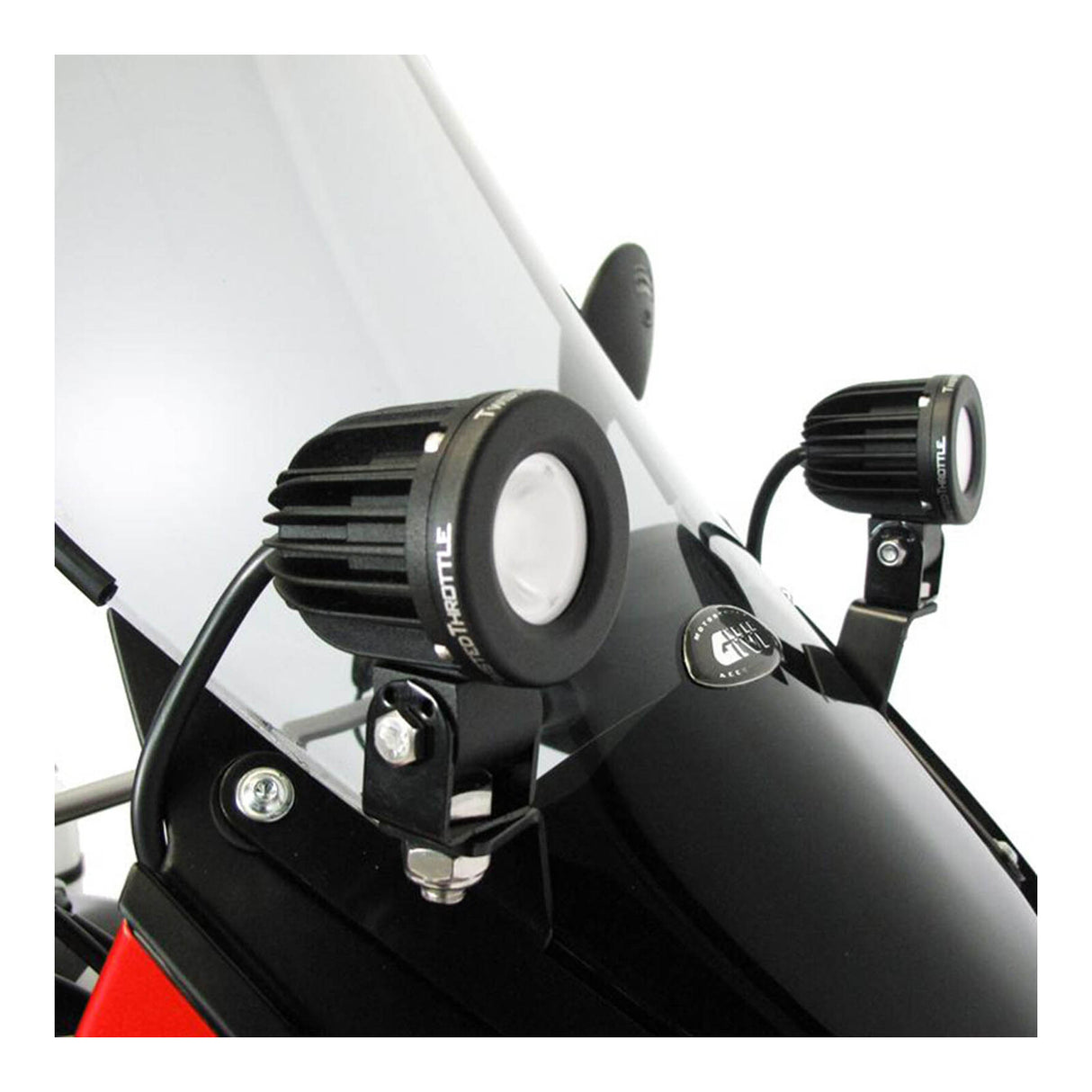 Denali Driving Light Mount for Kawasaki KLR650E 08-18 (Upper Mount)