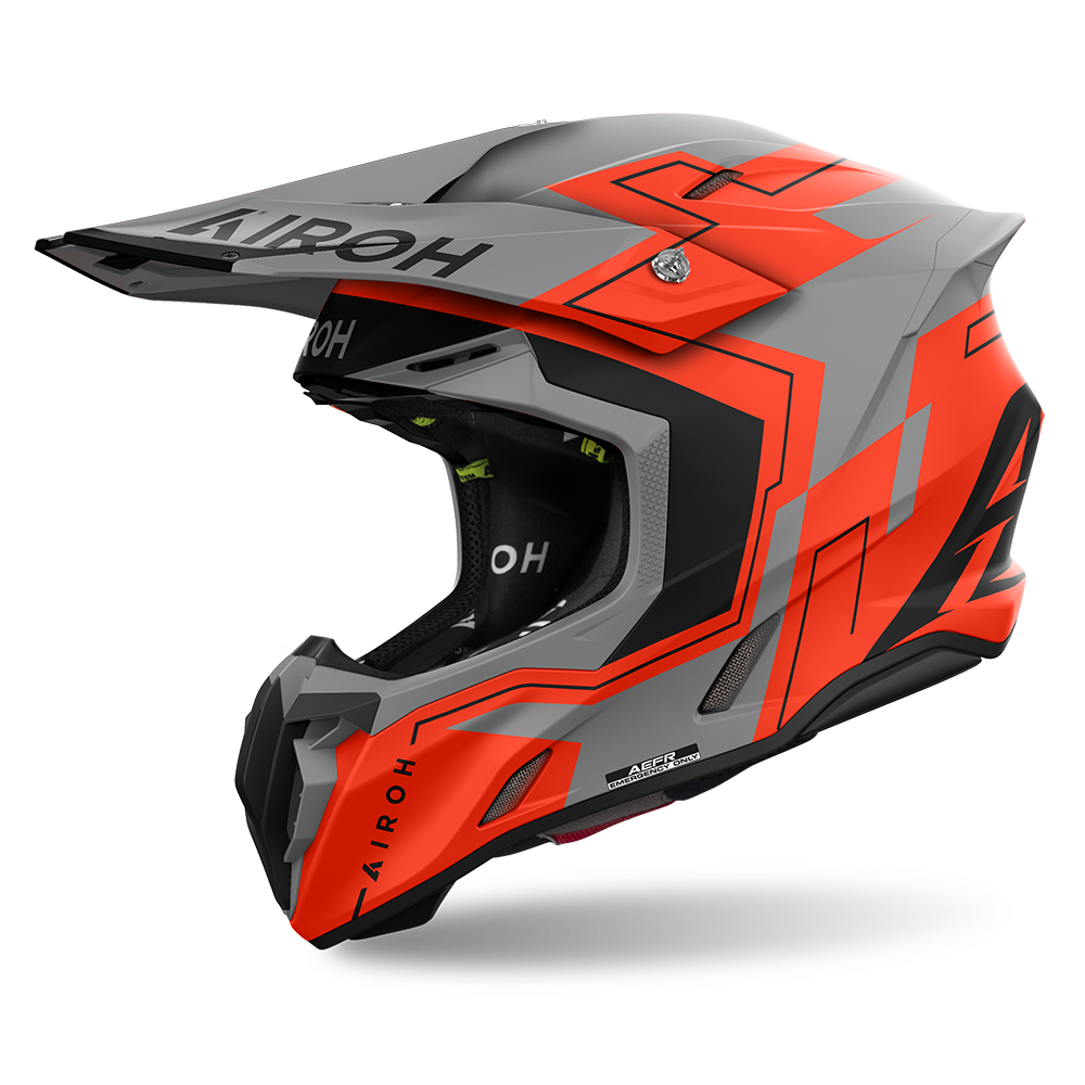 Airoh Twist 3 Dizzy Matte Fluro Orange Helmet