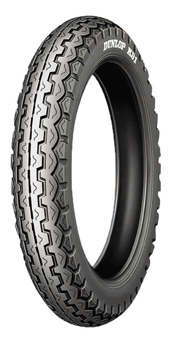 Dunlop K81/TT100 Front or Rear Tyre 410-18 4P Tube Type