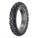 Dunlop D606 Street Legal Knobby Rear Tyre 130/90-17 68R Tube Type - EasyR