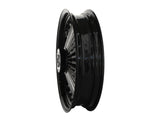 DNA Specialty DNA-16341436-BRH 16" x 3.5" Mammoth Fat Spoke Rear Wheel Gloss Black/Chrome for Softail 00-07/Dyna 00-05/Sportster 00-04/Touring 00-01