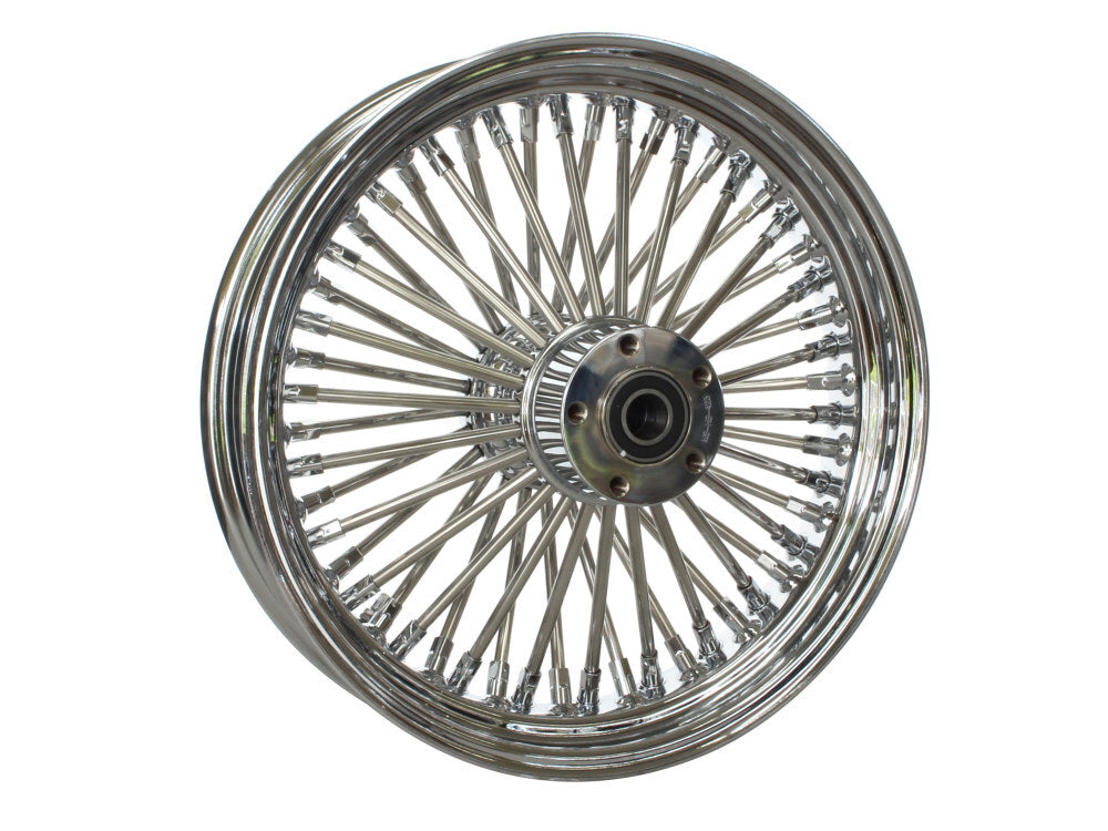 DNA Specialty DNA-16342342A 16" x 3.5" Mammoth Fat Spoke Rear Wheel Chrome for Softail 11-Up