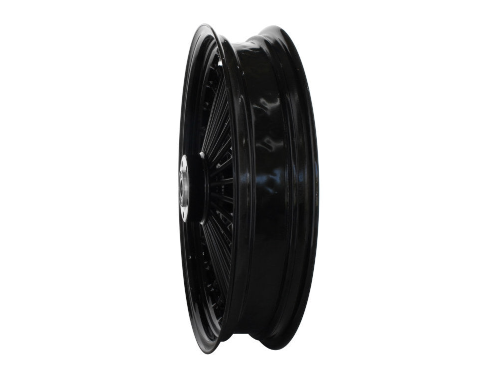 DNA Specialty DNA-18362342A-AB 18" x 3.5" Mammoth Fat Spoke Rear Wheel Gloss Black for Softail 11-Up