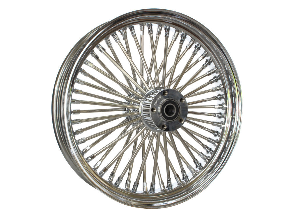 DNA Specialty DNA-18362342A 18" x 3.5" Mammoth Fat Spoke Rear Wheel Chrome for Softail 11-Up