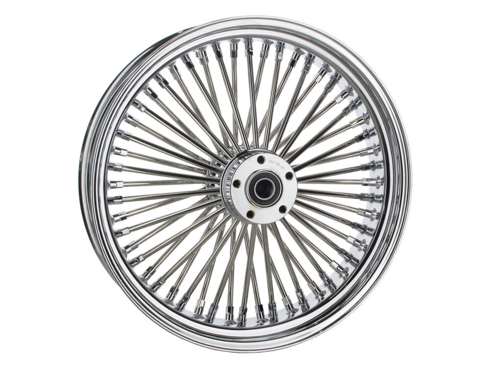 DNA Specialty DNA-18461450A 18" x 4.25" Mammoth Fat Spoke Rear Wheel Chrome for Dyna 12-17/Sportster 14-21