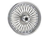 DNA Specialty DNA-18461450A 18" x 4.25" Mammoth Fat Spoke Rear Wheel Chrome for Dyna 12-17/Sportster 14-21