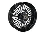 DNA Specialty DNA-18561450A-AB 18" x 5.5" Mammoth Fat Spoke Rear Wheel Gloss Black for Dyna 12-17/Sportster 14-21/Touring 2008