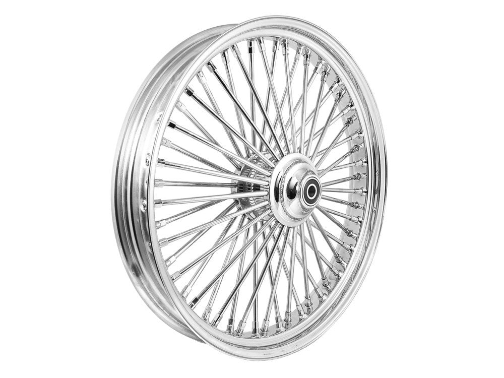 DNA Specialty DNA-18561450A 18" x 5.5" Mammoth Fat Spoke Rear Wheel Chrome for Dyna 12-17/Sportster 14-21