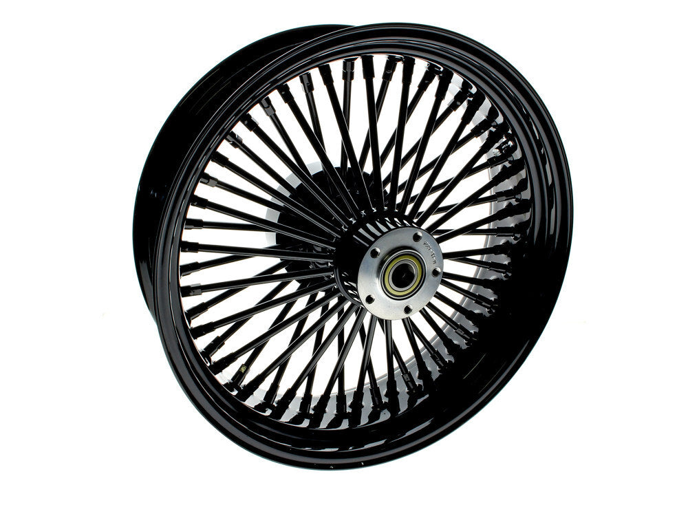 DNA Specialty DNA-185622B42A-AB 18" x 5.5" Mammoth Fat Spoke Rear Wheel Gloss Black for Touring 09-Up w/ABS & Cush Drive