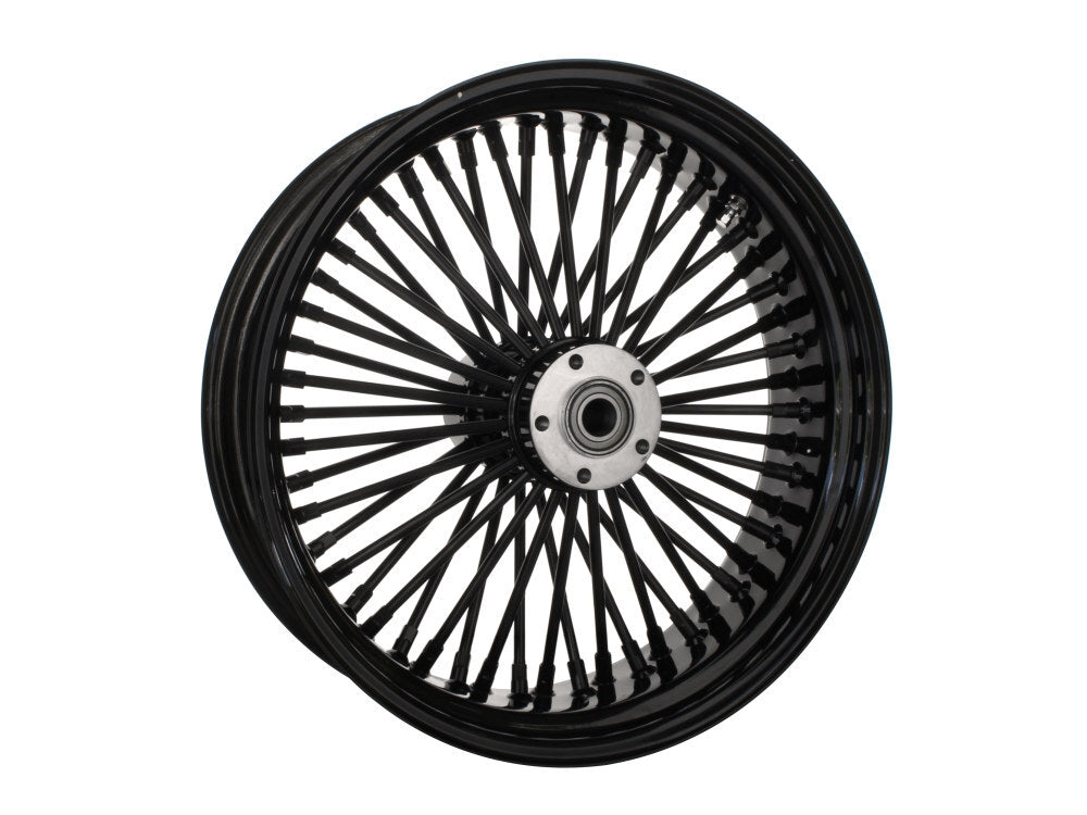 DNA Specialty DNA-18562342A-AB 18" x 5.5" Mammoth Fat Spoke Rear Wheel Gloss Black for Softail 08-Up