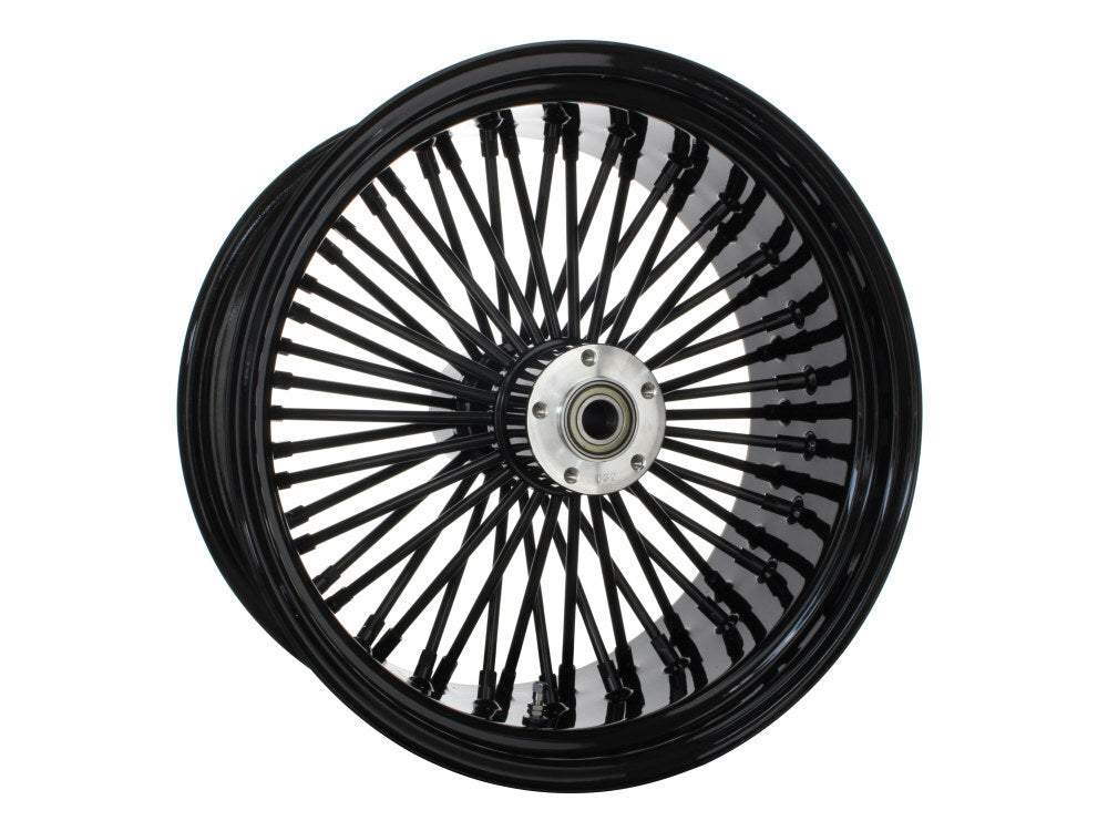 DNA Specialty DNA-18863242A-AB 18" x 8.5" Mammoth Fat Spoke Rear Wheel Gloss Black for Softail Breakout 13-17/Rocker 2011