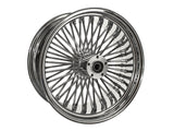 DNA Specialty DNA-18863242A 18" x 8.5" Mammoth Fat Spoke Rear Wheel Chrome for Softail Breakout 13-17/Rocker 2011