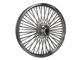 DNA Specialty DNA-21280250 21" x 2.15" Mammoth Fat Spoke Front Wheel Chrome for FX Softail 07-10