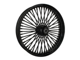 DNA Specialty DNA-21580650A-AB 21" x 3.5" Mammoth Fat Spoke Front Wheel Gloss Black for FL Softail 11-Up