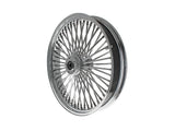 DNA Specialty DNA-21582642A 21" x 3.5" Mammoth Fat Spoke Front Wheel Chrome for Dual Disc Harley-Davidson Mid Glide Dyna Low Rider 14-17/Low Rider S 20-Up/Low Rider ST 22-Up