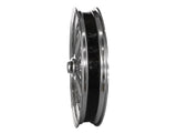 DNA Specialty DNA-23390236 23" x 3.5" Mammoth Fat Spoke Front Wheel Chrome for FX Softail 00-06/Dyna Wide Glide 00-05