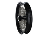 DNA Specialty DNA-23390250A-AB 23" x 3.5" Mammoth Fat Spoke Front Wheel Gloss Black for FX Softail 11-15