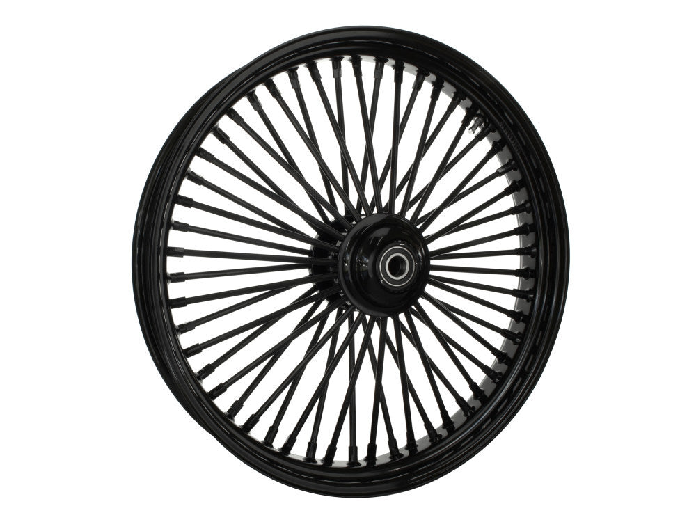 DNA Specialty DNA-23390542A-AB 23" x 3.5" Mammoth Fat Spoke Front Wheel Gloss Black for Softail Breakout 13-Up