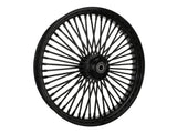 DNA Specialty DNA-23390950A-AB 23" x 3.5" Mammoth Fat Spoke Front Wheel Gloss Black for Touring 08-Up